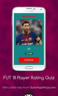 FIFA 18 Player Rating Quiz - The Ultimate FUT Quiz Screen Shot 18