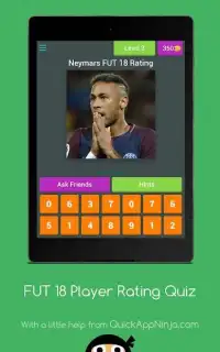 FIFA 18 Player Rating Quiz - The Ultimate FUT Quiz Screen Shot 8