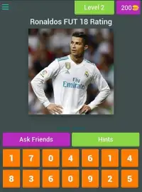 FIFA 18 Player Rating Quiz - The Ultimate FUT Quiz Screen Shot 5