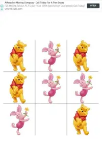 Winnie the Pooh ( Tic tac toe Mode) Screen Shot 4