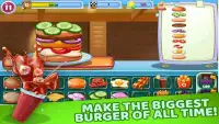 Super Chef Burger Cafe : Restaurant Cooking Games Screen Shot 3