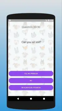 What animal are you? Test Screen Shot 0