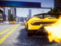 Lamborghini Car Racing Simulator City Screen Shot 2