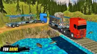Wild Life Transporter Off road Cargo Driving Games Screen Shot 9