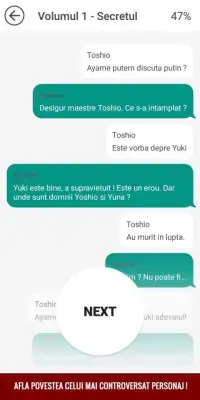 Yuki-Semnificatia Curajului|Texting Story Romanesc Screen Shot 1