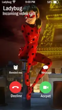 Fake Chat With : Ladybug Simulator Screen Shot 3
