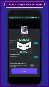 Lulu Skin Box free fire and ml Screen Shot 0