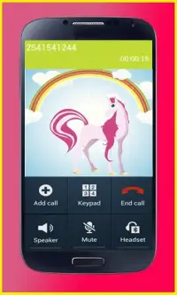 Chat With Pony Unicorn Game Screen Shot 2