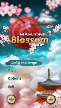 Mahjong Blossom Screen Shot 14