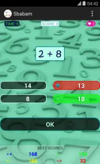 Sbabam - Math exercises Screen Shot 5