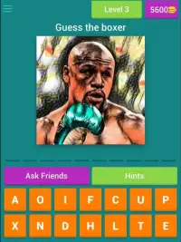 Boxing Quiz - Guess Boxer Screen Shot 8