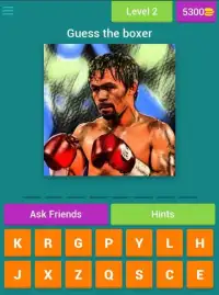 Boxing Quiz - Guess Boxer Screen Shot 3