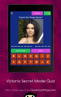 Victoria Model Quiz 2019 Screen Shot 3
