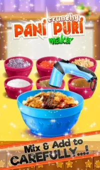 Crunchy PaniPuri Maker - Home Made PaniPuri Maker Screen Shot 0
