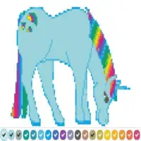 Pixel Art Coloring : Color By Number Screen Shot 1