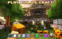Pixel miner world design: block craft & building Screen Shot 19