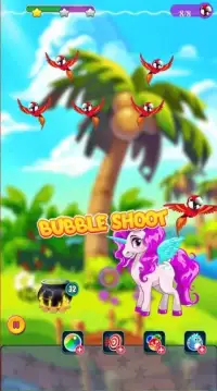Bubble Pony Shooter Screen Shot 1