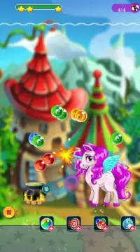 Bubble Pony Shooter Screen Shot 0