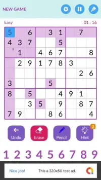 Sudoku Puzzle Pop Screen Shot 1