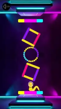 Neon Jump : Helix Color Screen Shot 0
