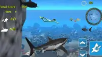 Deadly Shark Simulator : Blue whale hunting Game Screen Shot 0