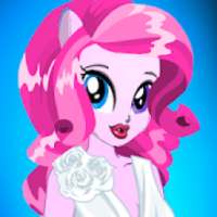 Monster Pony Bride : Dress Up Game