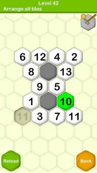 Hexa Puzzle - Number Sorting Brain Game Screen Shot 4