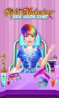 Girls Makeover Hair Salon Game Screen Shot 7