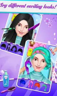 Girls Makeover Hair Salon Game Screen Shot 8
