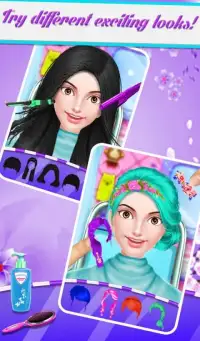 Girls Makeover Hair Salon Game Screen Shot 3