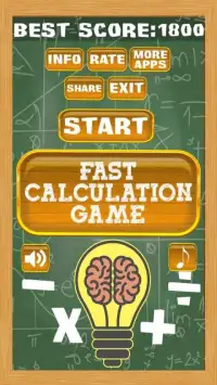 Fast Calculation Game Screen Shot 5