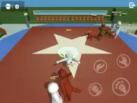 Noodleman Gang Fight:Fun .io Games of Beasts Party Screen Shot 1