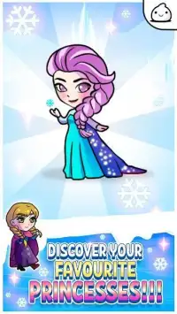 Merge Princess Kawaii Idle Evolution Clicker Game Screen Shot 0