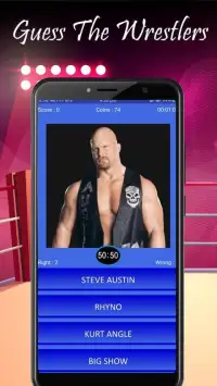 World Wrestling Quiz & Guess The Wrestler Screen Shot 6