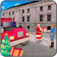Santa Claus Christmas Gift Delivery Truck Game