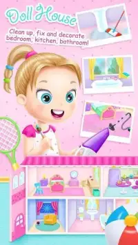 Doll House Cleanup Screen Shot 1