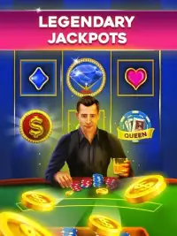 Slots - Blue Diamond Casino Jackpot Party Screen Shot 4