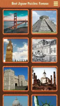 Best Jigsaw Puzzles: Famous Landmarks Screen Shot 2