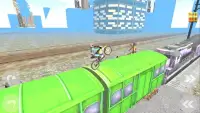 Subway Moto Rider - Train Rush Screen Shot 0