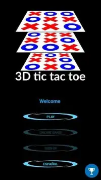 3D tic tac toe Screen Shot 1
