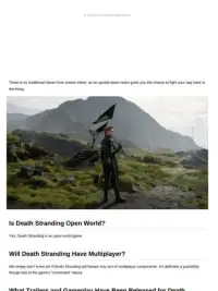 death stranding guide and tips Screen Shot 4