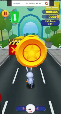 Animal Subway surf Run Screen Shot 3