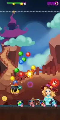 Happy Witch: Bubble Shooter 2019 Screen Shot 0