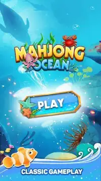 Mahjong Ocean Screen Shot 1