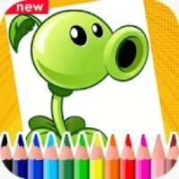 Plants vs Zombies Coloring Book
