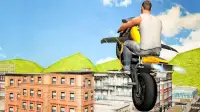 Flying Moto Racer 3d Screen Shot 11