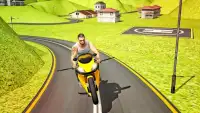 Flying Moto Racer 3d Screen Shot 4