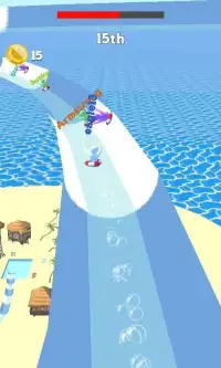 Aquapark Race IO Screen Shot 0