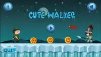 Cute Walker : Free Action Game Screen Shot 7