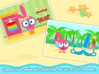 Purple Pink Summer Beach-Kids Party Education App Screen Shot 13